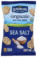 Lundberg Rice Cake Minis Organic Sea Salt