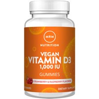 MRM Vegan Vitamim D3 Gummies Strawberry & Raspberry