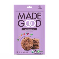 MadeGood Organic Gluten Free Cookies Double Chocolate