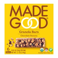 UPC 687456213088 - MadeGood Organic Gluten Free Granola Bars Chocolate Banana -- 6 Bars