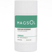 Magsol Aluminum Free Magnesium Natural Deodorant Lemongrass
