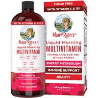 MaryRuth's Liquid Morning Multivitamin Raspberry