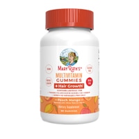 MaryRuth's Multivitamin + Hairgrowth Gummies Sugar Free Peach Mango