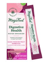 MegaFood Digestive Health Water Enhancer Probiotics Guava Passion Fruit Kombucha