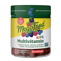 MegaFood Kids Multivitamin Brain & Immune Support Berrylicious