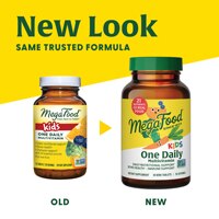 MegaFood Kid's One Daily Multivitamin with Vitamin C Vitamin D and Vitamin B