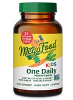 MegaFood Kid's One Daily Multivitamin with Vitamin C Vitamin D and Vitamin B