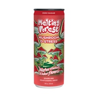 Melting Forest Mushroom D-Stress Sparkling Adaptogenic Drink Watermelon Elderflower