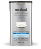 Method Dishwasher Packs Heavy Duty Free & Clear