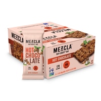 Mezcla Vegan Protein Puff Crispy Bar Hot Chocolate