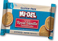 Mi - Del Sandwich Cookies Gluten Free Royal Vanilla - 8 oz