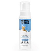 Mighty Meow Waterless Foam Shampoo for Cats Fragrance Free