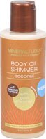 Mineral Fusion Body Oil Shimmer Macadamia Nut Gold