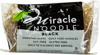 Miracle Noodle Shirataki Black Angel Hair Gluten Free - 7 oz