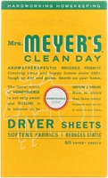 Mrs. Meyer's Clean Day Dryer Sheets Honeysuckle