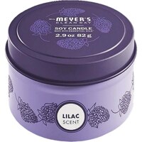 Mrs. Meyer's Clean Day Scented Soy Tin Candle Spring Scent Lilac