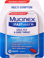 Mucinex Fast-Max® Cold, Flu & Sore Throat - Maximum Strength