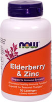 NOW Elderberry & Zinc