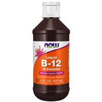 733739004659 - NOW  B-12 B-Complex - Liquid -- 8 fl oz