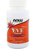 733739037985 - NOW  EVE Superior Women's Multi Iron-Free -- 120 Vegetarian Capsules