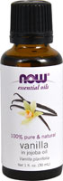 733739075963 - NOW  Essential Oils Vanilla in Jojoba Oil -- 1 fl oz