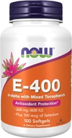 NOW Foods Natural E-400