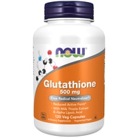 733739001764 - NOW  Glutathione -- 500 mg - 120 Veg Capsules