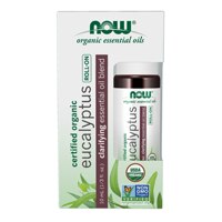 NOW Organic Essential Oils Eucalyptus Roll-On