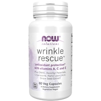 733739033673 - NOW  Solutions Wrinkle Rescue -- 60 Vegetarian Capsules