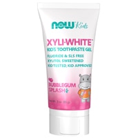 NOW Solutions Xyli White Kids Toothpaste Gel Bubblegum Splash