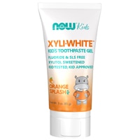 NOW Solutions Xyli White Kids Toothpaste Gel Orange Splash