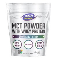 NOW Sports - MCT With Whey Protein Unflavored