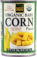 Native Forest Organic Baby Corn Pieces