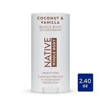 Native Whole Body Deodorant Sensitive - Coconut & Vanilla