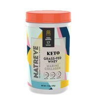 Natreve Keto Grass-Fed Whey Marine Collagen Fudge Brownie