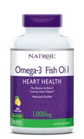 Natrol Omega-3 Fish Oil Heart Health Lemon