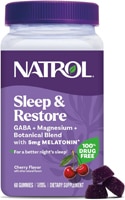Natrol Sleep & Restore Gummies with Melatonin