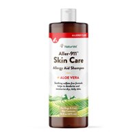 NaturVet Aller-911 Skin Care Allergy Aid Shampoo Plus Aloe Vera for Dogs and Cats