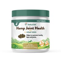 NaturVet Hemp Joint Health Plus Hemp Seed For Cats