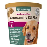 NaturVet Moderate Joint Care Glucosamine DS Plus Level 2 for Dogs & Cats