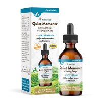 NaturVet Quiet Moments Calming Drops Calming Aid For Dogs & Cats