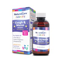 Natural Care Children's Cough & Mucus Night Time Homeopathic Yummy Berry