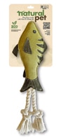 Natural Pet Dog Toy Eco-Friendly Leather Fish