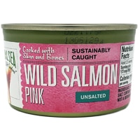 Natural Sea Wild Pink Salmon Unsalted