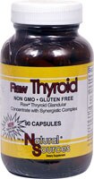Natural Sources Raw Thyroid