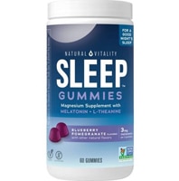 Natural Vitality Calm® Sleep Gummies Blueberry Pomegranate