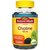 Nature Made Choline Gummies Green Apple