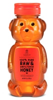 Nature Nate's 100% Pure Raw & Unfiltered Honey Bear