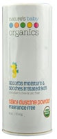 Nature's Baby Organics Silky Dusting Powder Fragrance Free