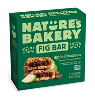 Nature's Bakery All Natural Whole Wheat Fig Bar Apple Cinnamon